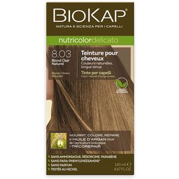 Nutricolor Delicato Teinture pour Cheveux 8.03 Blond Clair Naturel
