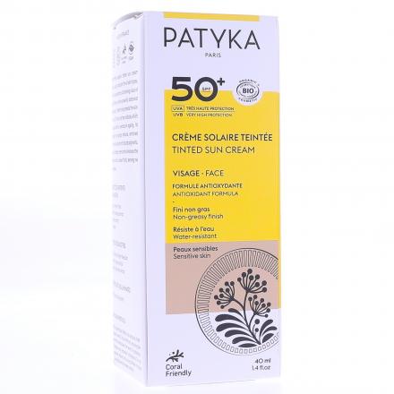 Crème Solaire Teintée Visage SPF50+ bio 40ml