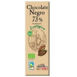Chocolates Solé Chocolat Noir 73% Bio 25g