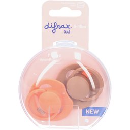 Dynamic Sucette 6-18M Prime Granola/Orange