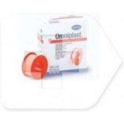 Omniplast™ ruban adhésif blanc hypoallergénique pour tissu 5MX1,25CM 1ud