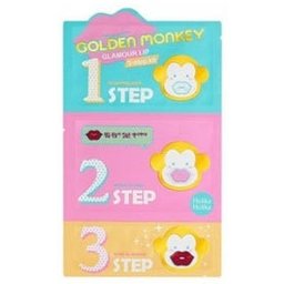 Kit de rouge à lèvres 3 étapes Golden Monkey Glamour 2g