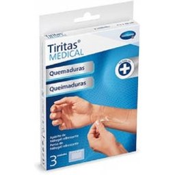 Bandeau de brûlure médicale -Aides 7,5x10 3 pcs