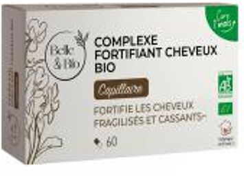 Complexe Fortifiant Cheveux Bio 60 Gélules - Boîte 60 gélules