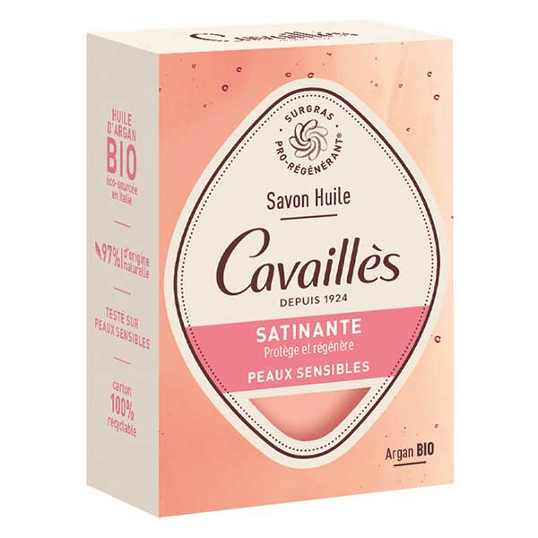 Cavaillès Savon Solide Huile Satinante 100gr