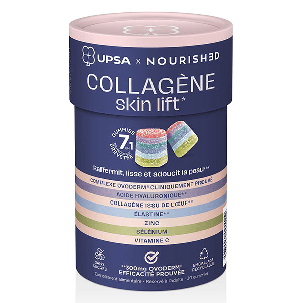 x Nourished Gummies 7en1 Collagène SkinLift - Anti-age - 30 Gummies