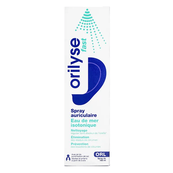 Orilyse Spray Auriculaire Eau de Mer Isotonique 20ml