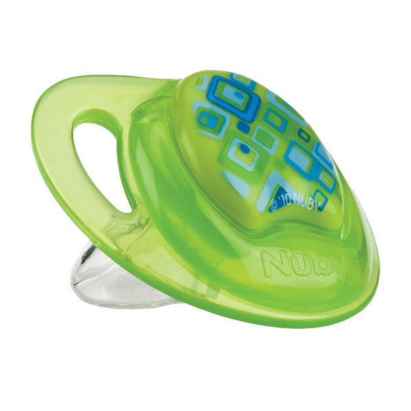 Sucette PP PRISM Silicone Orthodontique Verte 0-6 mois