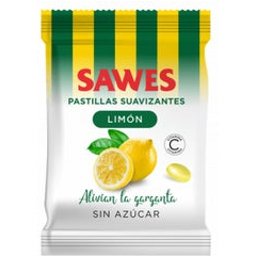 Bonbons balsamiques au citron sans sucre avec vitamine C en blister 22g