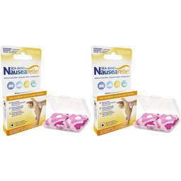 Sea-Band® Bande Poignet Enfant Rose 2 Paires