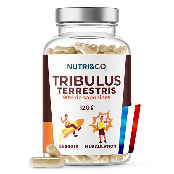Nutri&Co Tribulus Terrestris - Extrait Concentré 10:1 - 120 gélules Vegan