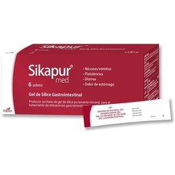 Sikapur med Gel de Sílice Gastrointestinal 6 sticks