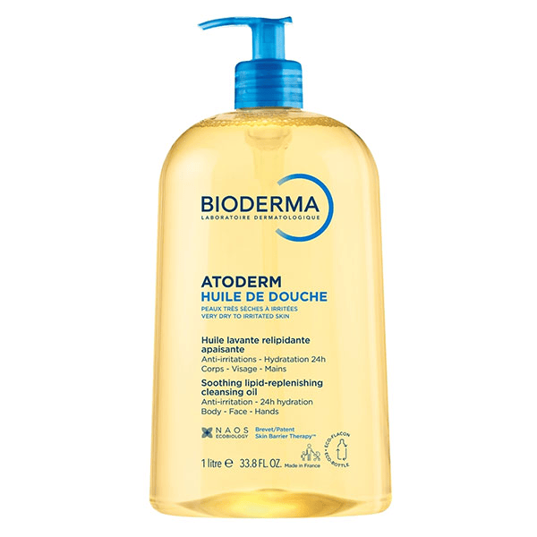 Atoderm Huile de Douche Apaisante Peaux très Sèches Atopiques 1L