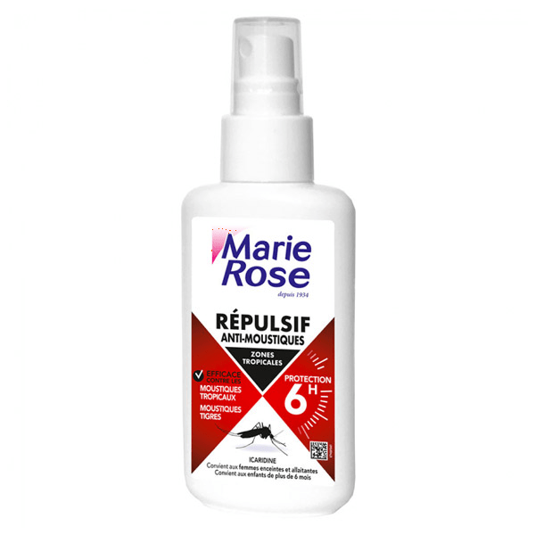 Répulsif Anti-Moustiques Zones Tropicales 100ml