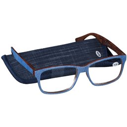 Pharma Glasses Lunettes Palerma Jeans +4.00