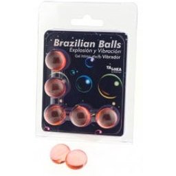 Taloka Brazilian Balls Exciting Gel Vibrating Effect 5uds