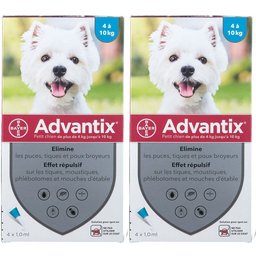 Advantix Petit chien de 4 kg - 10 kg
