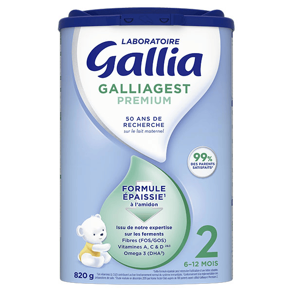 Galligest Premium Lait 2ème Âge 820g