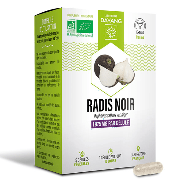 Radis Noir Bio 15 gélules