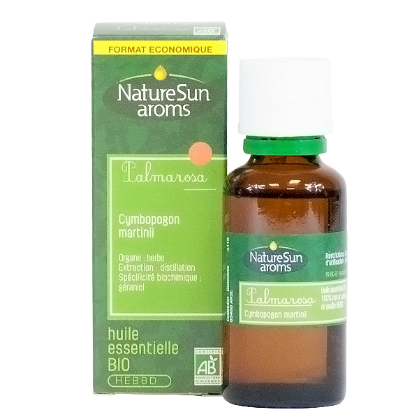 Huile Essentielle Bio Palmarosa 30ml
