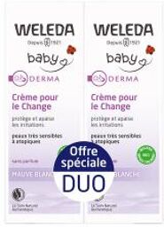 Bébé Derma Crème Pour Le Change à La Mauve Blanche Lot de 2 x 50 ml - Lot 2 x 50 ml