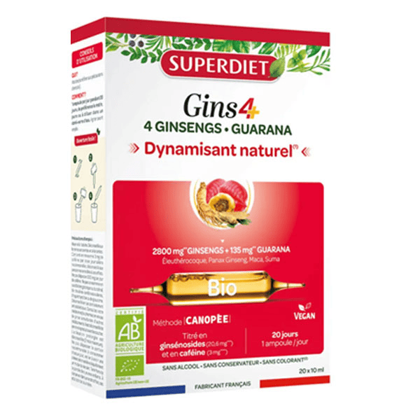 Ginseng 5 Bio 20 ampoules