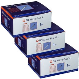 Micro-fine + U-100 Insulin 0,33 mm x 12.7 mm