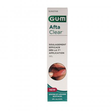Afta Clear gel aphtes et lésions buccales tube 10ml
