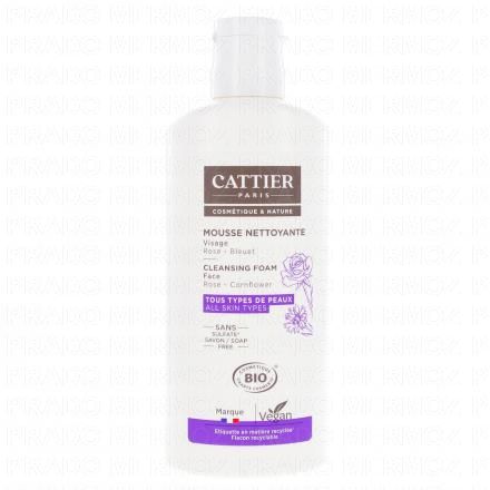 Mousse nettoyante visage bio