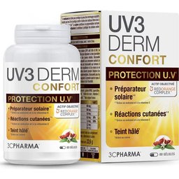 UV3 Derm Confort Protection UV 60 Gélules