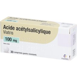 Acide Acetylsalicylique 100Mg Comprimés