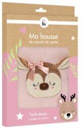 Housse Protège Carnet de Santé - Biche - Carton 1 housse