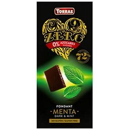 Chocolate Negro Menta Zero 100g *
