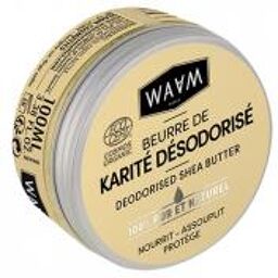 Beurre Karité Pur et Naturel Désodorisé 100 ml - Pot 100 ml