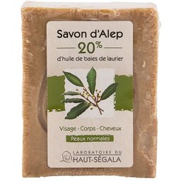 Laboratoire du Haut-Ségala Savon d'Alep 20% Baies de Laurier