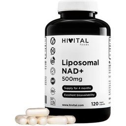 HIVITAL NAD+ Liposomal 500 mg 120 cáps