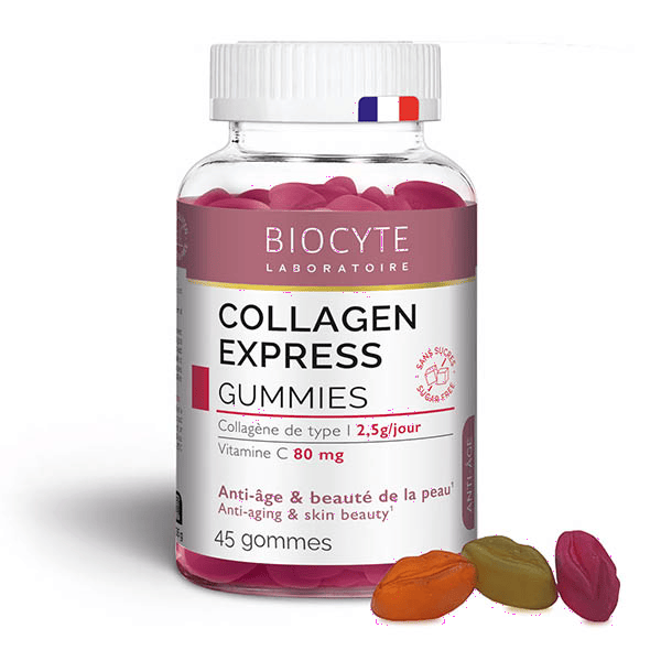 Collagen Express Gummies Anti-Age Beauté de la Peau 45 Gummies
