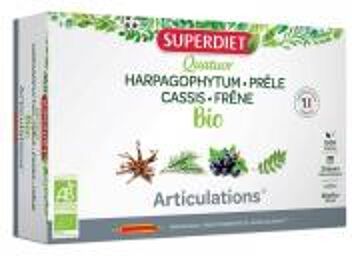 Quatuor Articulations Bio 20 Ampoules - Boîte 20 ampoules de 15 ml