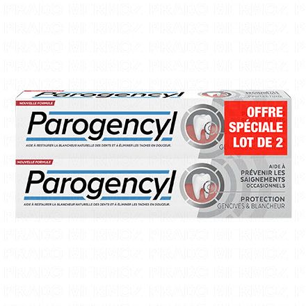 Dentifrice protection gencives & blancheur lot de 2*75ml