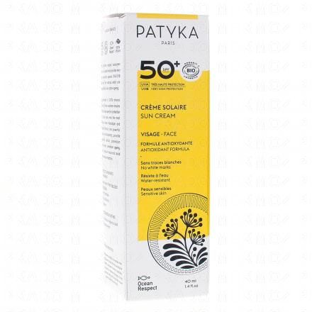 Crème solaire visage SPF50+ tube 40ml