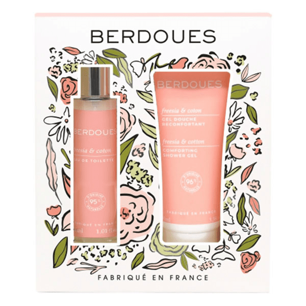 Coffret Freesia et Coton Eau de Toilette 30 ml + Gel douche 100 ml