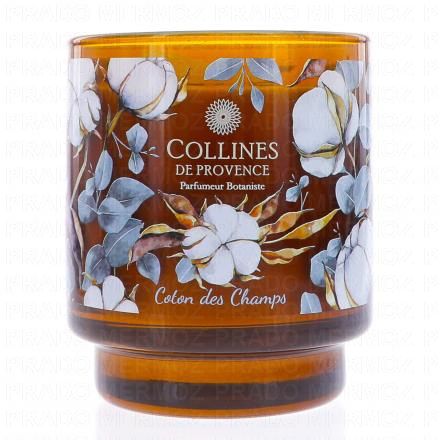 COLLINES DE PROVENCE Bougie parfumée Coton des Champs 220g