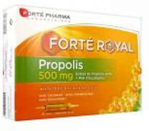 Forté Pharma Forté Royal Propolis 500 mg 20 Ampoules - Boîte 20 Ampoules de 10 ml