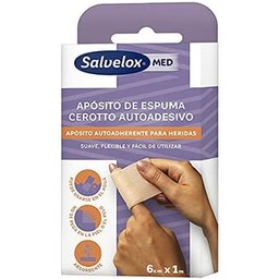 Enveloppe de mousse auto-adhésive Med 6cmx1m
