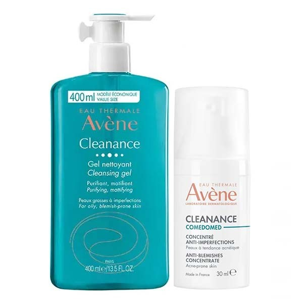 Cleanance Gel Nettoyant 400ml + Comedomed Concentré Anti-Imperfections 30ml
