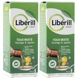 Libérill sirop toux mixte 120 ml