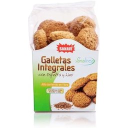 Galletas Integrales con Espelta y Lino Bio 200g