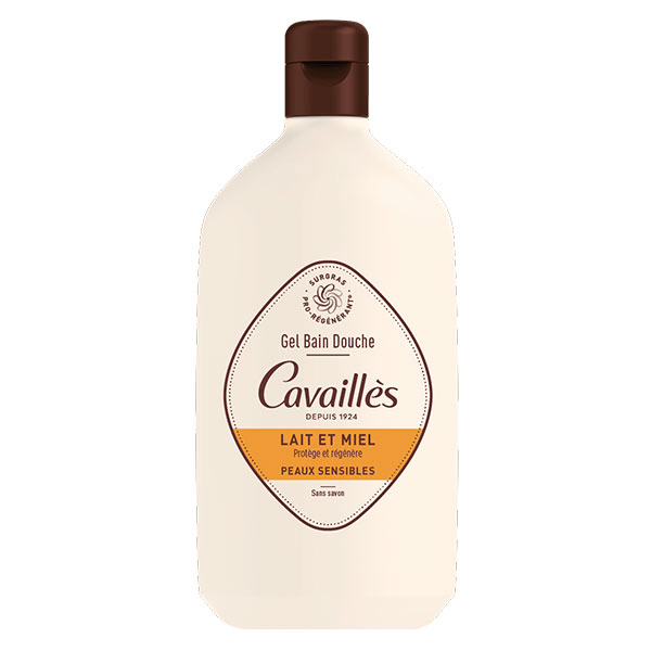 Gel Bain Douche Surgras Lait et Miel 400ml