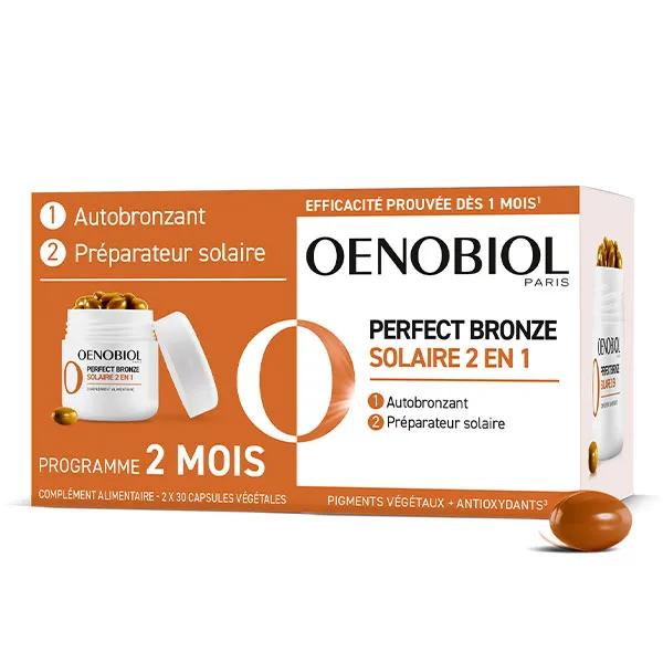 Perfect Bronze Solaire 2en1 Autobronzant et Préparateur solaire 60 comprimes