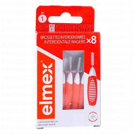 Brossette Interdentaire taille 1 0.7mm, 8 unités